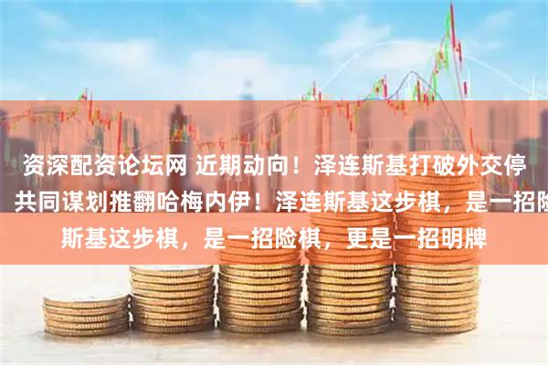 资深配资论坛网 近期动向！泽连斯基打破外交停忌，见了伊朗王子，共同谋划推翻哈梅内伊！泽连斯基这步棋，是一招险棋，更是一招明牌